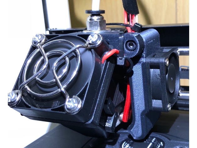 e3d v6 30mm layer fan 3D Print Model