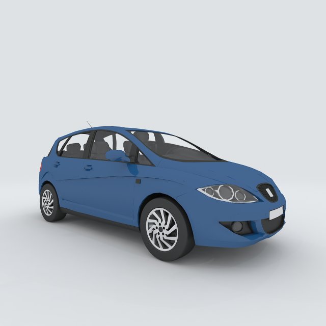 Vehicle Cars D6475 3D Model