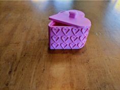 Heart Shaped Box 3D Print Model