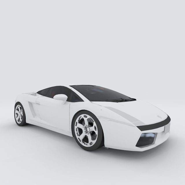 Vehicle – supercar car 45 3D Model