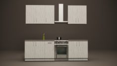 Kitchen set 3D Model