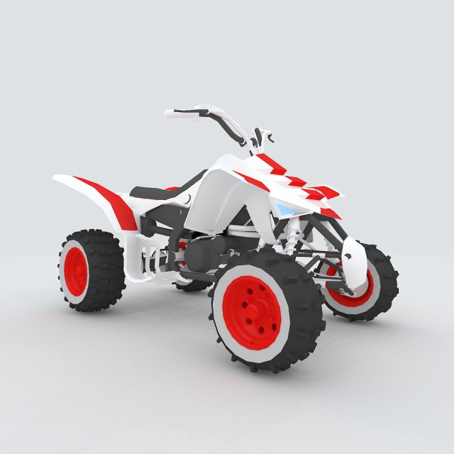 Vehicle off-road racing 14157 3D Model