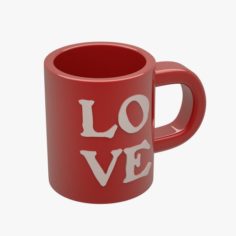 Love Cup 3D Model