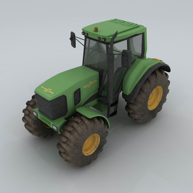 Transport tractor9 3D Model