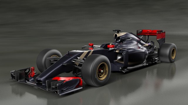 Lotus E23 Bolide Formula-1 3D Model