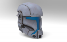 Commando Helmet 3D Model
