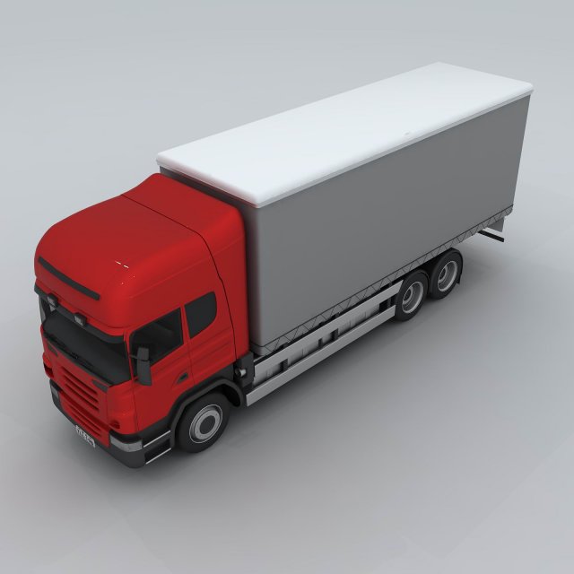 Transportation Trucks 34999 3D Model