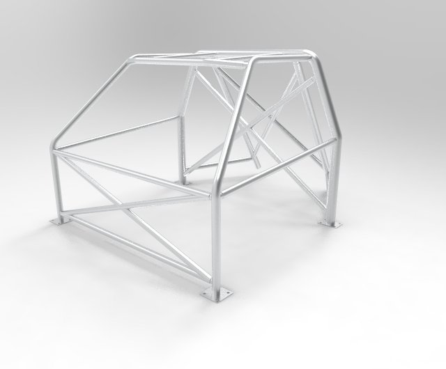 Roll cage peugeot 205 3D Model