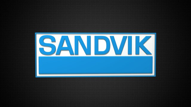 Sandvik logo 3D Model