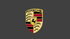 Porsche emblem 3D Model