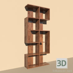 3D-Model 
Book rack