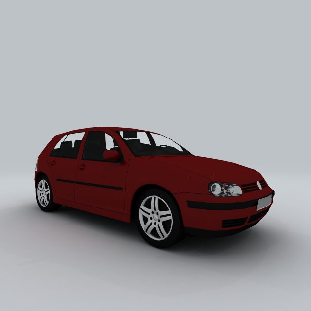 Vehicle Cars D6443 3D Model