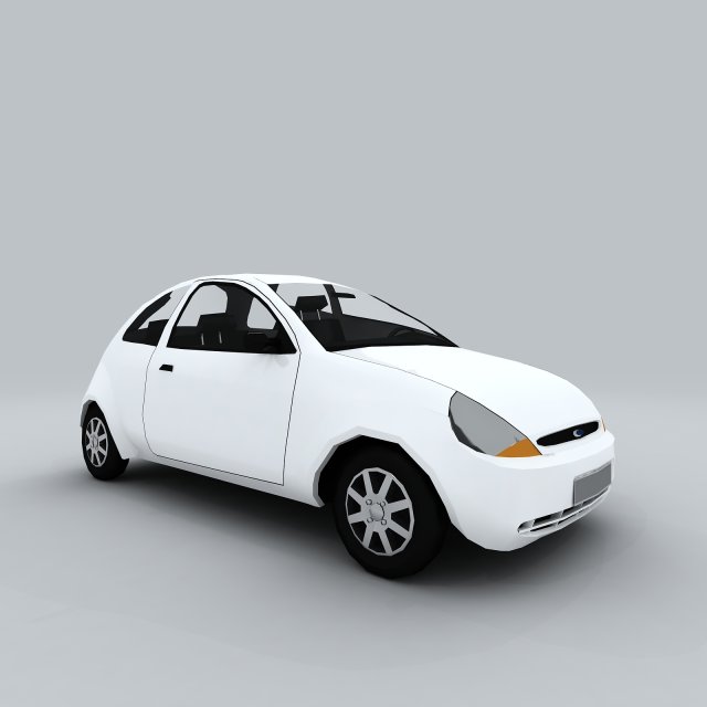 Vehicle Cars D6442 3D Model