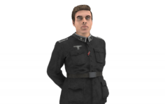 German Soldier 3D Model