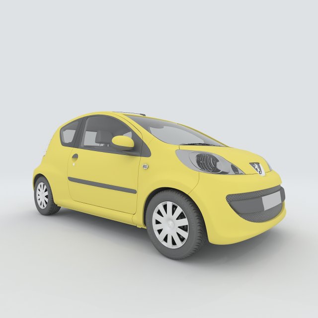 Vehicle Cars 1476 3D Model