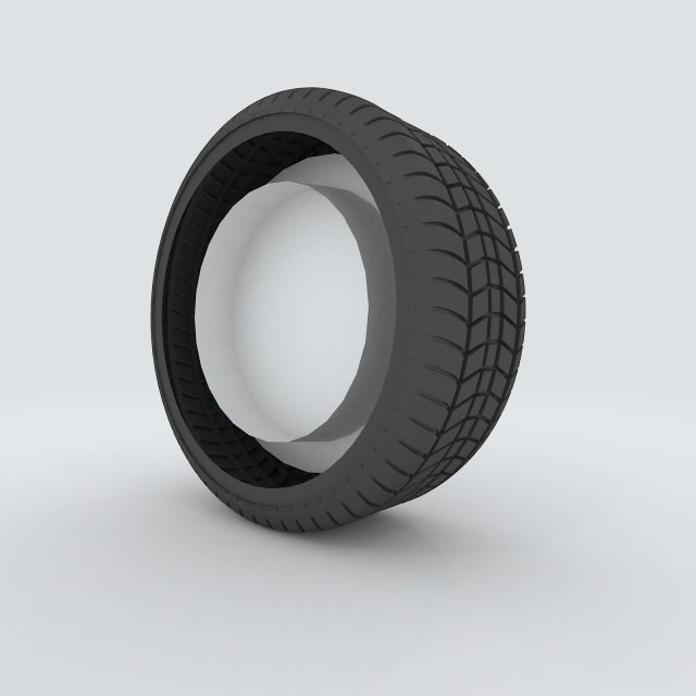 Vehicle tires 16011 3D Model