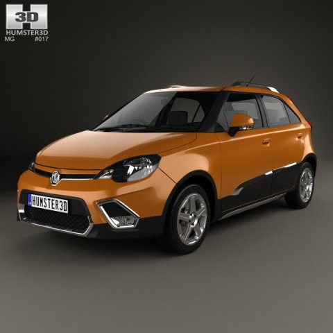 MG 3 Xross 2011 3D Model