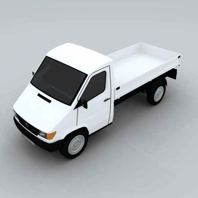 Transportation truck 35666 3D Model