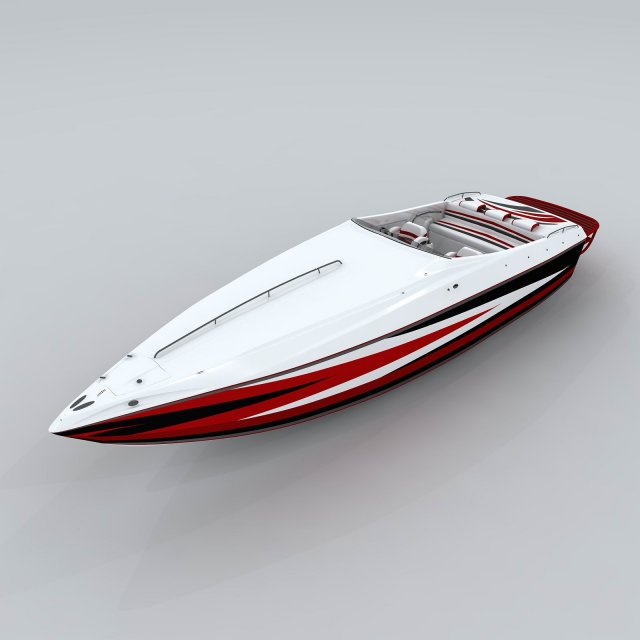 Transportation – Yacht 03 3D Model