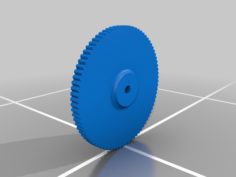 Adjustable 3d Printer Height Adjustment Wheel – M4 Nut 3D Print Model