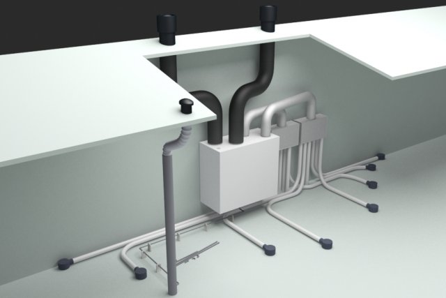 Ventilation Unit 3D Model