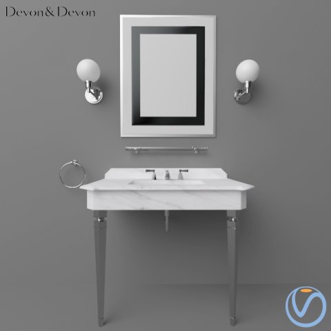 Vanity Devon Devon 3D Model