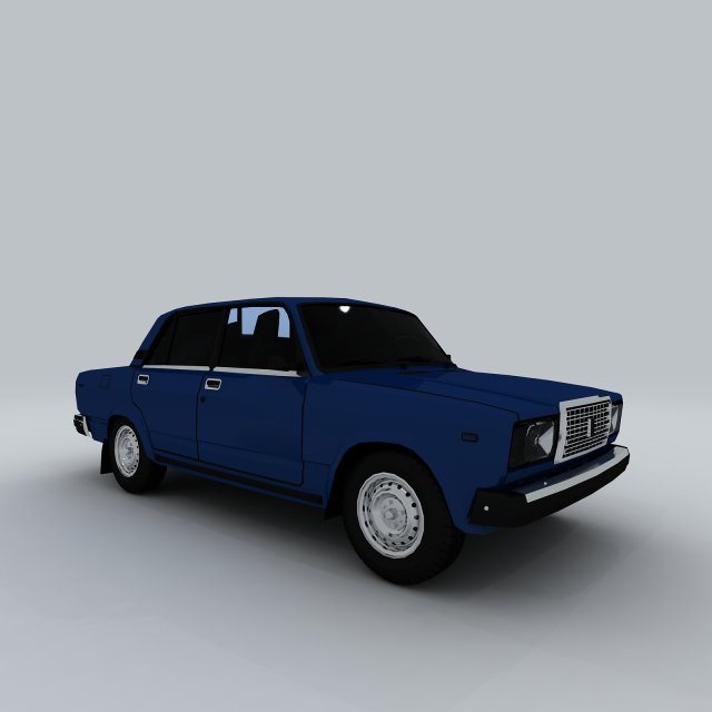 Vehicle Cars 77420 3D Model