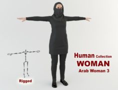 Arab Woman 3 3D Model