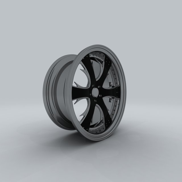 Vehicle – Tire Wheel 04 3D Model