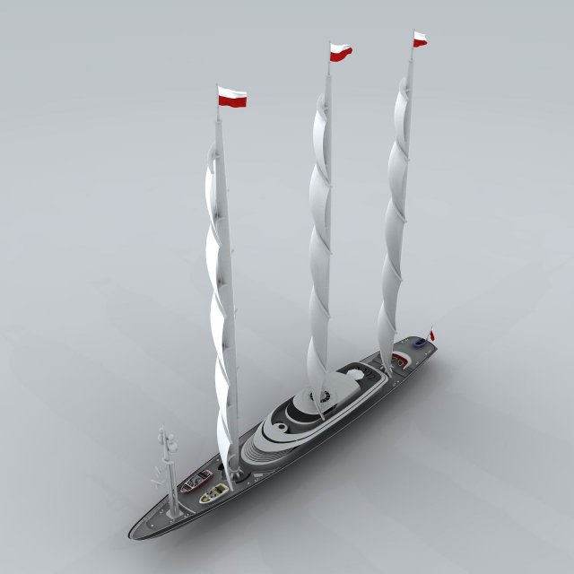 Transportation Sailing 35311 3D Model