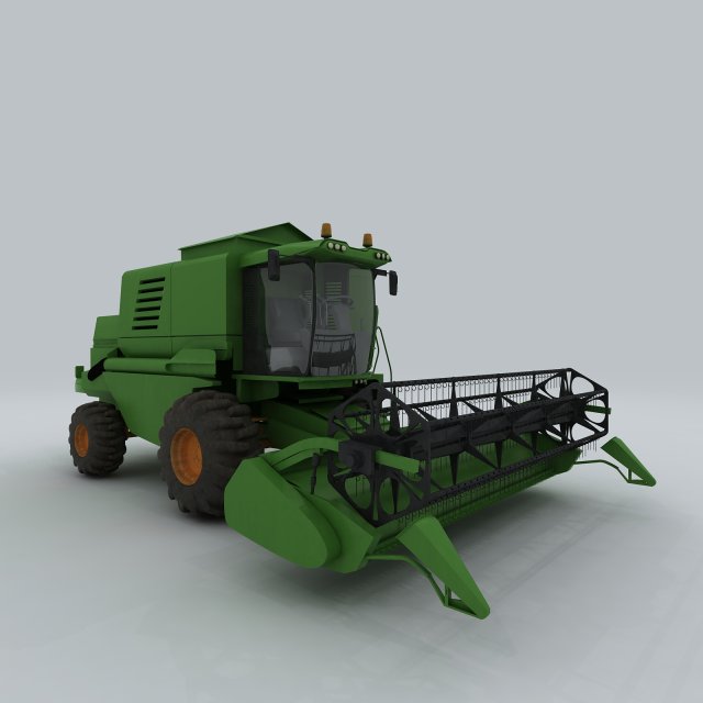 Vehicle – harvester 3D Model