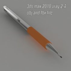 Propelling mechanical pencil Free 3D Model