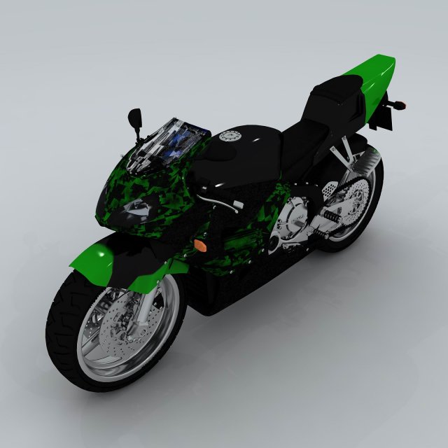 Transportation – Motorcycles 12 3D Model