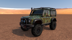 Land Rover Defender Off-Road 3D Model