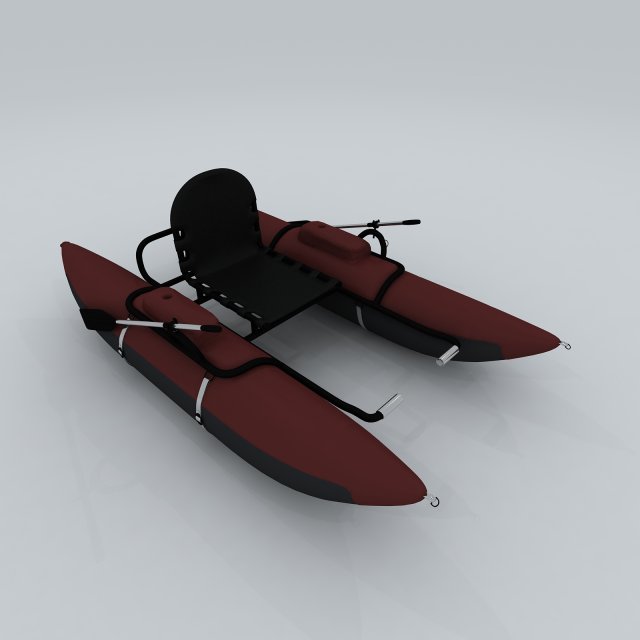 Vehicle canoeing 75609 3D Model