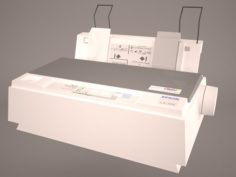 Printer Epson LX 300 3D Model
