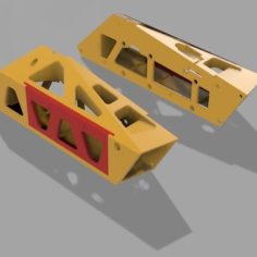 Chassis 6s Replacement Battery Boxes 3D Print Model