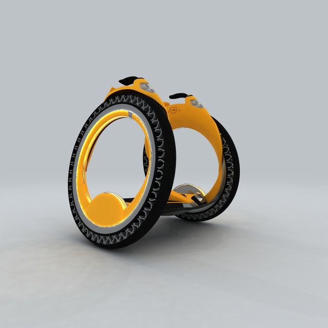 Vehicle – concept motorcycle 3D Model