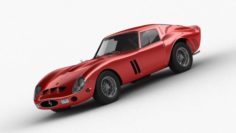 Ferrari 250 GTO Series I 1962 3D Model