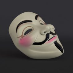 Gay Fox mask 3D Model