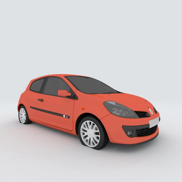 Vehicle Cars D6456 3D Model