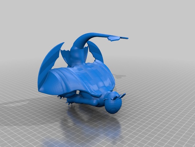 toothless 3D Print Model