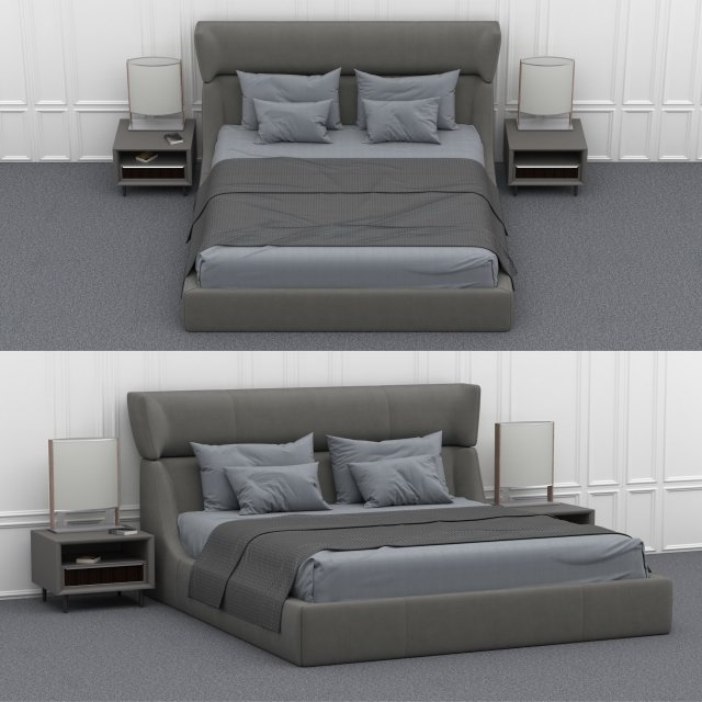 Bed 3D Model