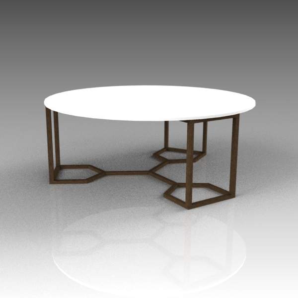 Naomi coffee table 3D Model