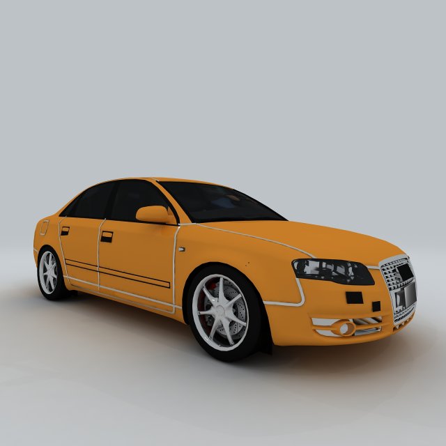 Vehicle – Audi car 20 3D Model