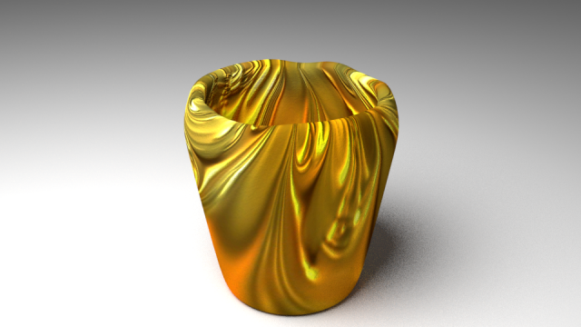 Gold cup 3D Model