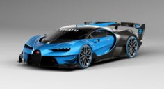 Bugatti Vision Gran Turismo Concept 2015 3D Model