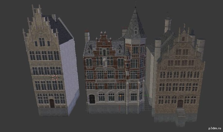 Town house 3D Model