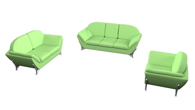 Sofa v2 3D Model