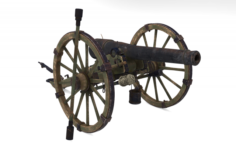Cannon 1857 3D Model